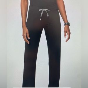 FIGS Livingston Basic Scrub Pants Black Size L